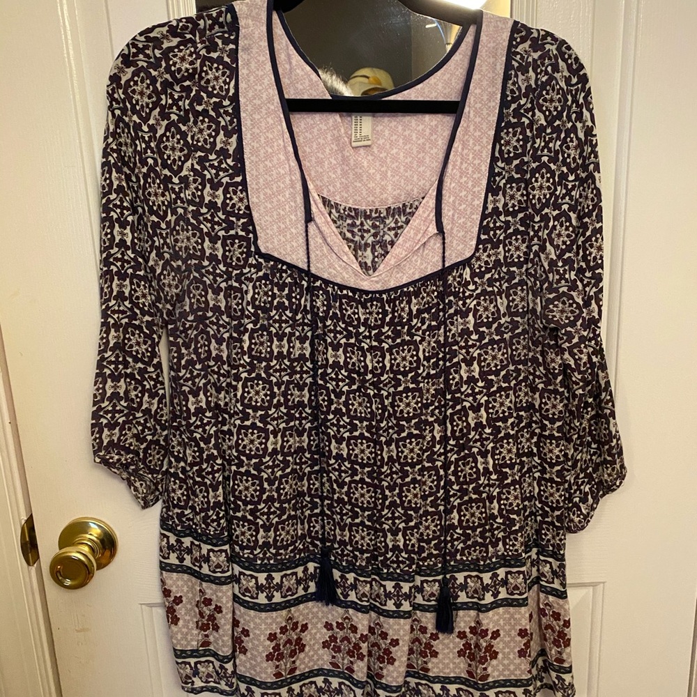 Forever 21 floral dress/long top